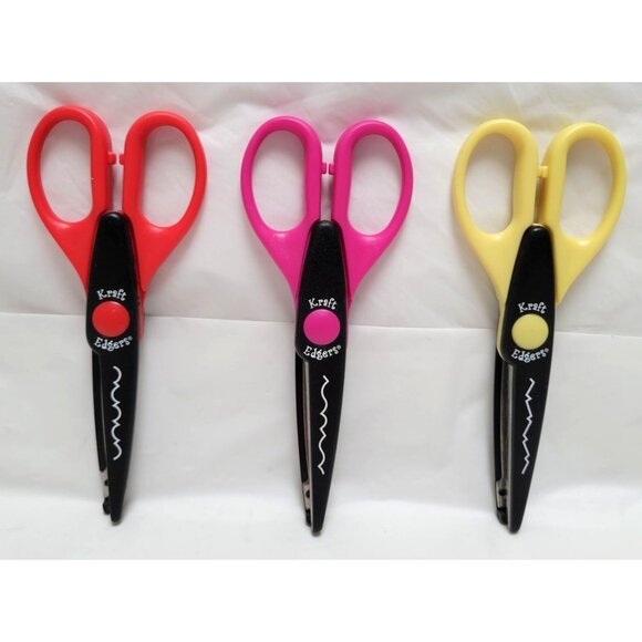 Lot of 12 Paper Edgers Scissors Fiskars Provo Craft for Scrapbooking Crafts - Picture 6 of 9